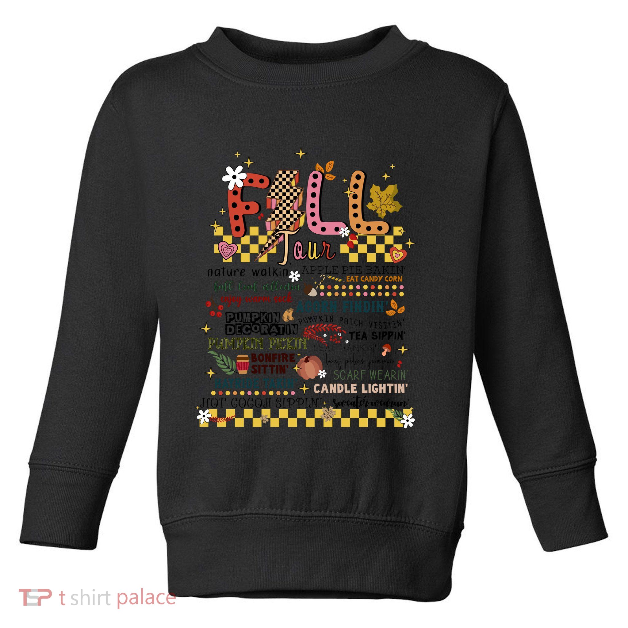 Autumn Fall Graphic Toddler Sweatshirt