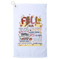 Autumn Fall Graphic Golf Towel