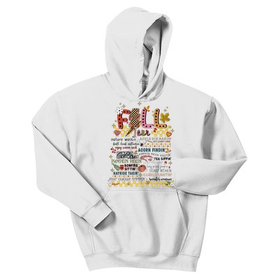 Autumn Fall Graphic Kids Hoodie