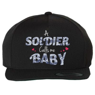 Army Friend Gift For Proud Army Wives And Friends Wool Snapback Cap