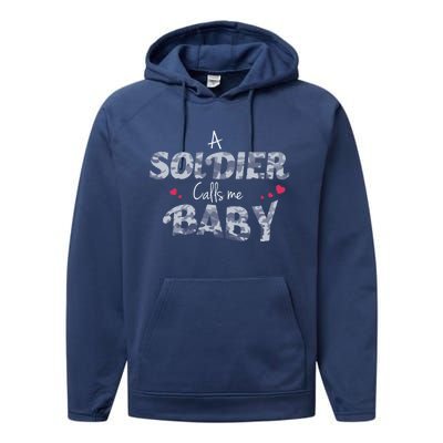 Army Friend Gift For Proud Army Wives And Friends Performance Fleece Hoodie