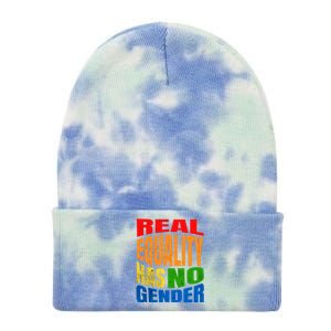 Awareness Funny Gift Tie Dye 12in Knit Beanie