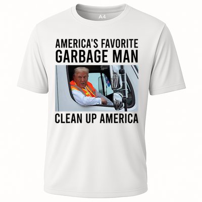 AmericaS Favorite Garbage Man Clean Up America Performance Shirt