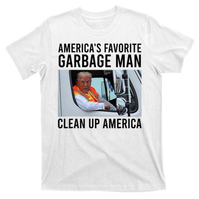 AmericaS Favorite Garbage Man Clean Up America T-Shirt