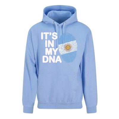 Argentina Flag Gift It's In My Dna Argentinian Argentine Great Gift Unisex Surf Hoodie