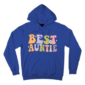 Auntie Funny Gift Best Auntie Ever Auntie Groovy Aunt Gift Hoodie