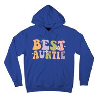 Auntie Funny Gift Best Auntie Ever Auntie Groovy Aunt Gift Hoodie