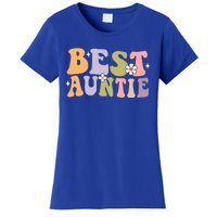 Auntie Funny Gift Best Auntie Ever Auntie Groovy Aunt Gift Women's T-Shirt