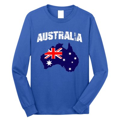 Australia Flag Gift Long Sleeve Shirt