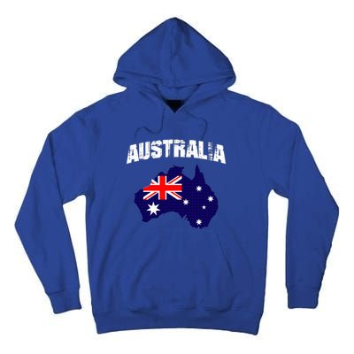 Australia Flag Gift Tall Hoodie