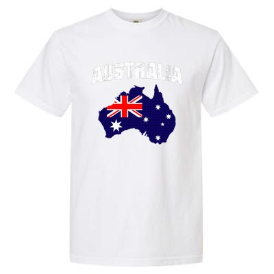 Australia Flag Gift Garment-Dyed Heavyweight T-Shirt