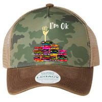 A Funny Gift For Reading Books Librarian Readers Nerd Legacy Tie Dye Trucker Hat