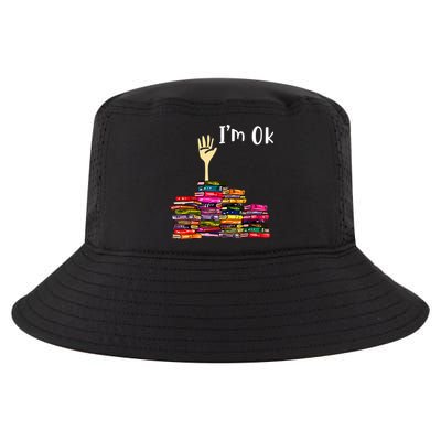 A Funny Gift For Reading Books Librarian Readers Nerd Cool Comfort Performance Bucket Hat
