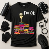 A Funny Gift For Reading Books Librarian Readers Nerd Performance Shirt
