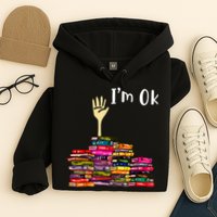 A Funny Gift For Reading Books Librarian Readers Nerd Hoodie