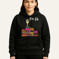 A Funny Gift For Reading Books Librarian Readers Nerd Hoodie
