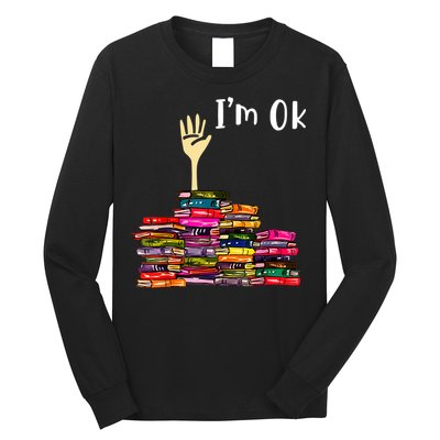A Funny Gift For Reading Books Librarian Readers Nerd Long Sleeve Shirt