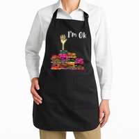 A Funny Gift For Reading Books Librarian Readers Nerd Apron