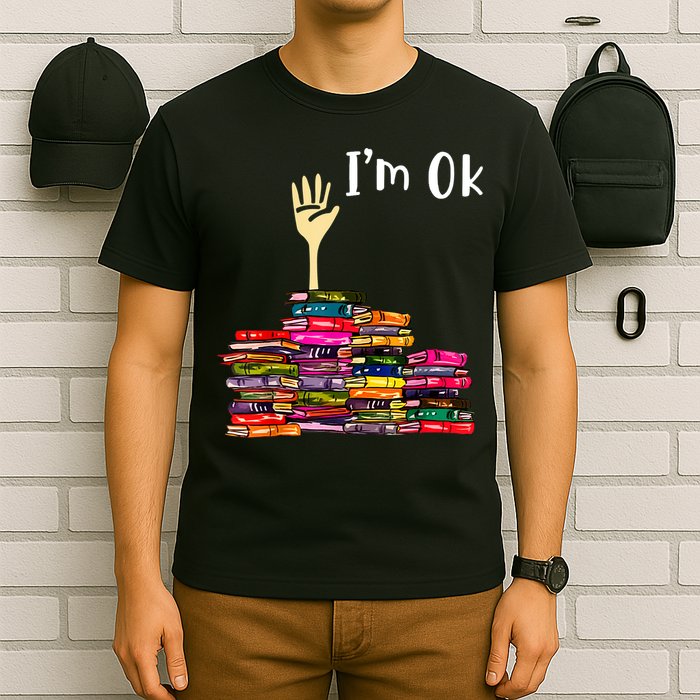 A Funny Gift For Reading Books Librarian Readers Nerd T-Shirt