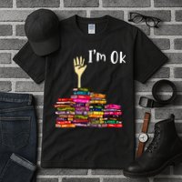 A Funny Gift For Reading Books Librarian Readers Nerd Tall T-Shirt