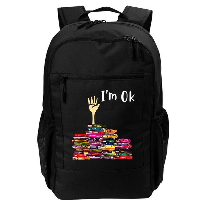 A Funny Gift For Reading Books Librarian Readers Nerd Backpack
