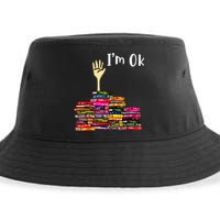 A Funny Gift For Reading Books Librarian Readers Nerd Sustainable Bucket Hat