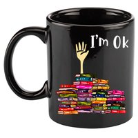 A Funny Gift For Reading Books Librarian Readers Nerd 11oz C Handle Ceramic Mug