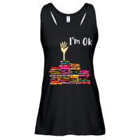 A Funny Gift For Reading Books Librarian Readers Nerd Ladies Essential Flowy Tank