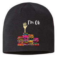 A Funny Gift For Reading Books Librarian Readers Nerd Sustainable Beanie