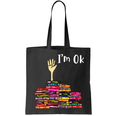 A Funny Gift For Reading Books Librarian Readers Nerd Bag