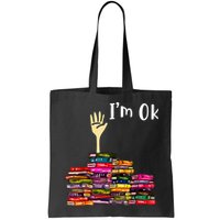 A Funny Gift For Reading Books Librarian Readers Nerd Bag