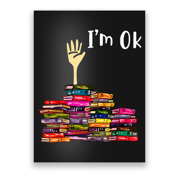 A Funny Gift For Reading Books Librarian Readers Nerd Poster