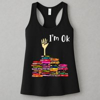 A Funny Gift For Reading Books Librarian Readers Nerd Womens Tank Top