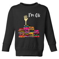 A Funny Gift For Reading Books Librarian Readers Nerd Toddler Sweatshirt