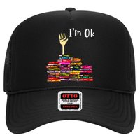 A Funny Gift For Reading Books Librarian Readers Nerd Trucker Hat