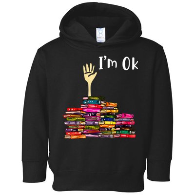 A Funny Gift For Reading Books Librarian Readers Nerd Toddler Hoodie
