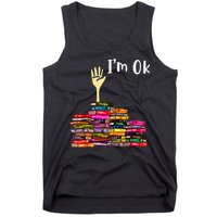 A Funny Gift For Reading Books Librarian Readers Nerd Tank Top