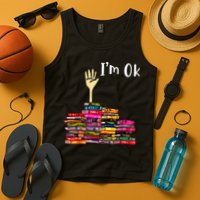 A Funny Gift For Reading Books Librarian Readers Nerd Tank Top