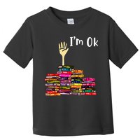 A Funny Gift For Reading Books Librarian Readers Nerd Toddler T-Shirt
