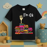A Funny Gift For Reading Books Librarian Readers Nerd Toddler T-Shirt