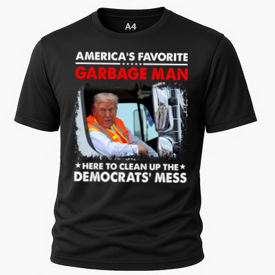 Americas Favorite Garbage Man Here To Clean Up The Democrats Mess Trump 2024 Performance Shirt