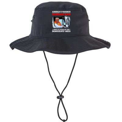 Americas Favorite Garbage Man Here To Clean Up The Democrats Mess Trump 2024 Bucket Hat