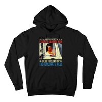 AmericaS Favorite Garbage Man Trump Rides In Garbage Truck Hoodie