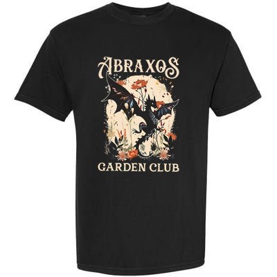 Abraxos Flower Garden Club Flower  Fantasy Book Lover Garment-Dyed Heavyweight T-Shirt