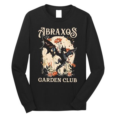 Abraxos Flower Garden Club Flower  Fantasy Book Lover Long Sleeve Shirt