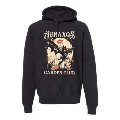 Abraxos Flower Garden Club Flower  Fantasy Book Lover Premium Hoodie