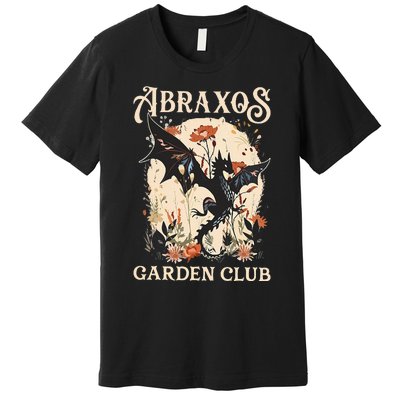 Abraxos Flower Garden Club Flower  Fantasy Book Lover Premium T-Shirt