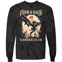 Abraxos Flower Garden Club Flower  Fantasy Book Lover Tie-Dye Long Sleeve Shirt