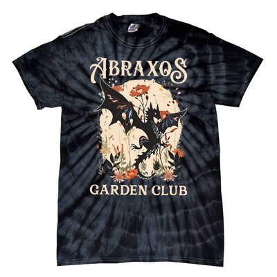 Abraxos Flower Garden Club Flower  Fantasy Book Lover Tie-Dye T-Shirt