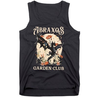 Abraxos Flower Garden Club Flower  Fantasy Book Lover Tank Top